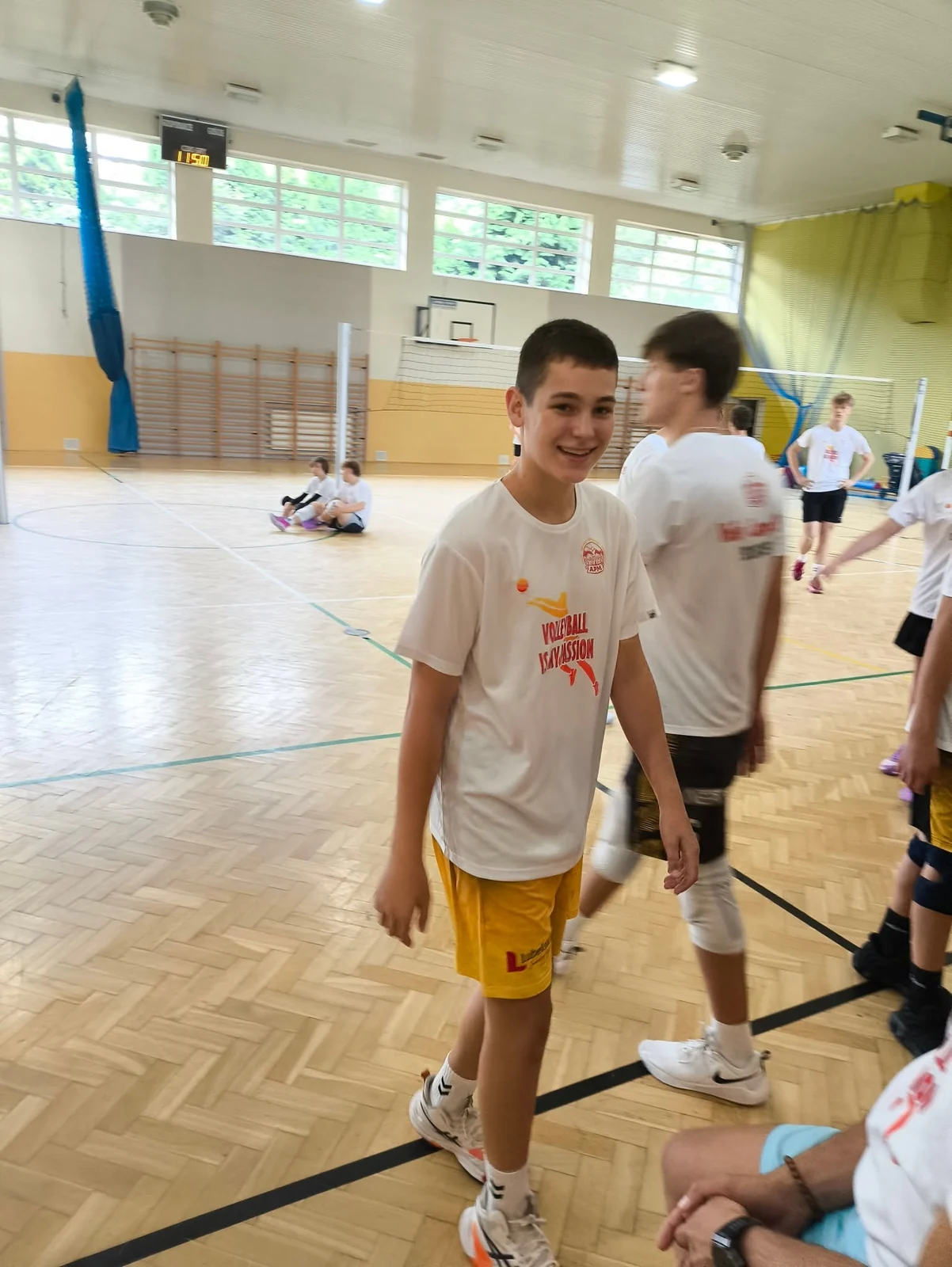 Uczestnicy Volley Camp APM